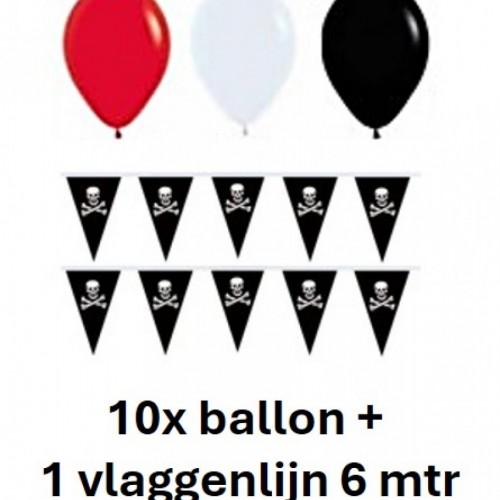 Kinderfeestpakket Piraat